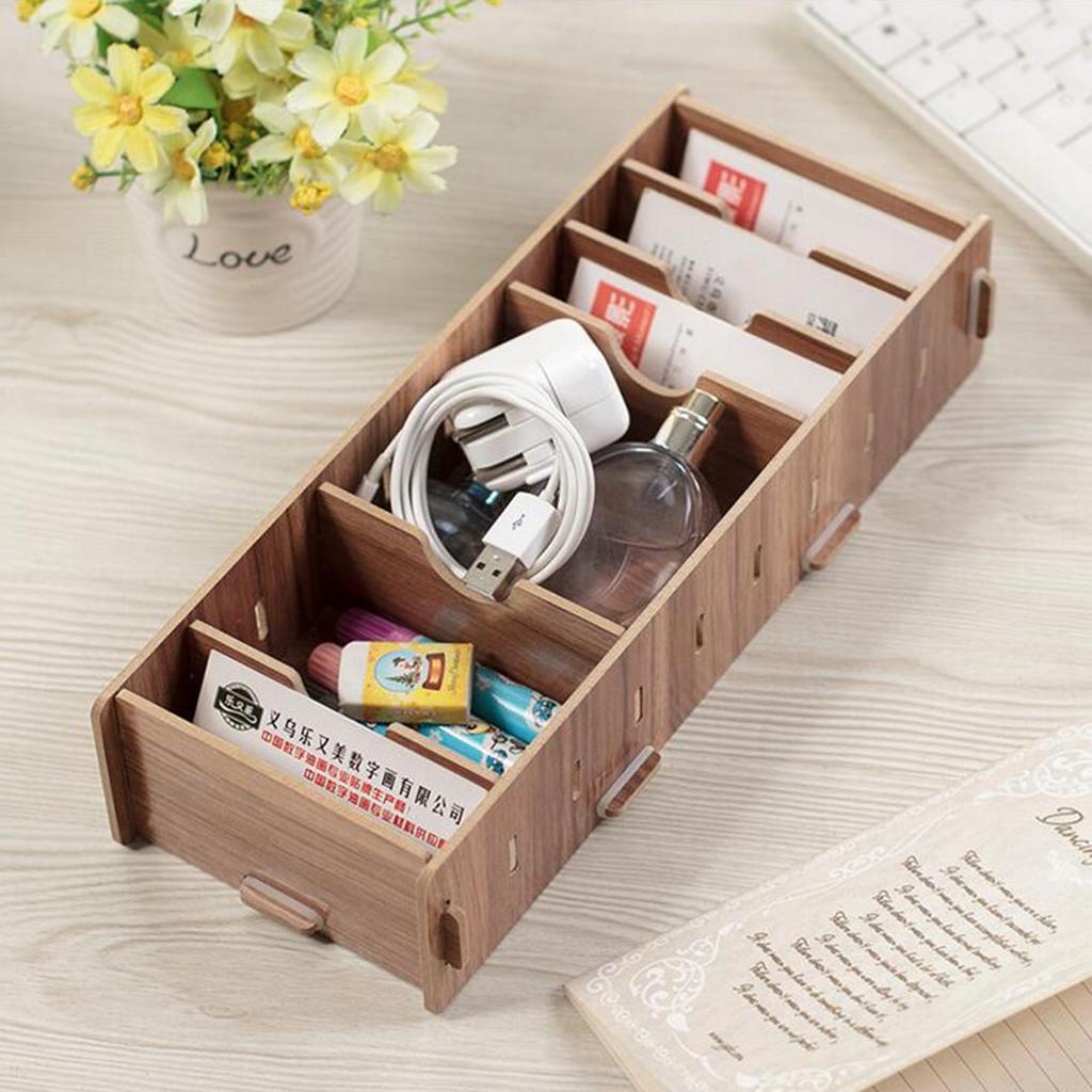 2 Pieces Business Cards Storage Box Case Organizer Office Organization