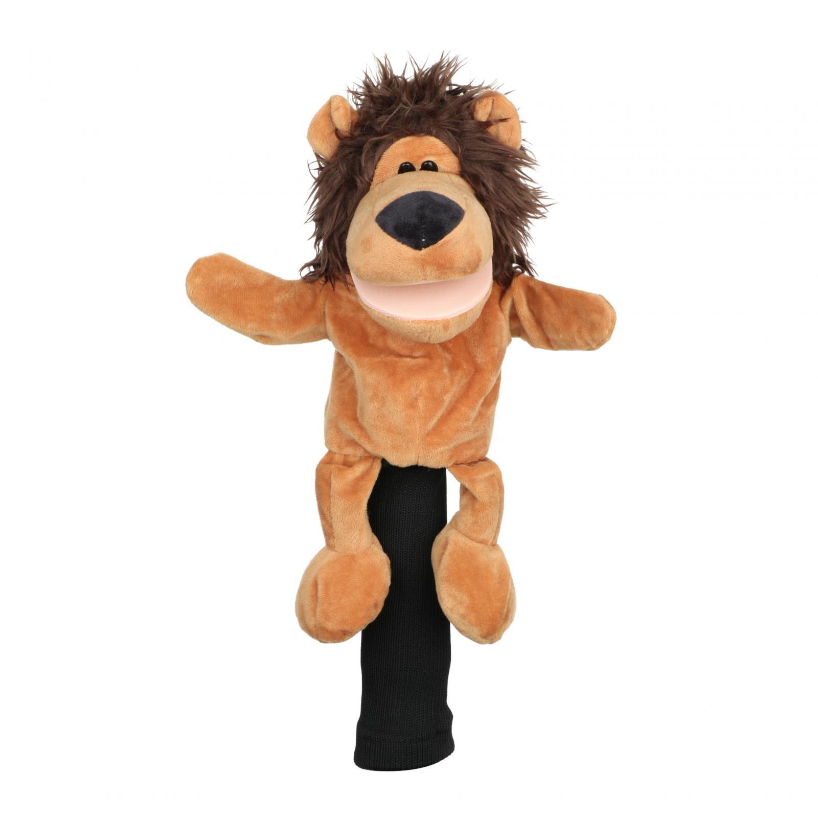 Golf Wood Headcover Golf Head Cover Plush Novelty Cute Durable Fashion Golf Head Cover Golf Driver Headcover for Outdoor Sports Unisex