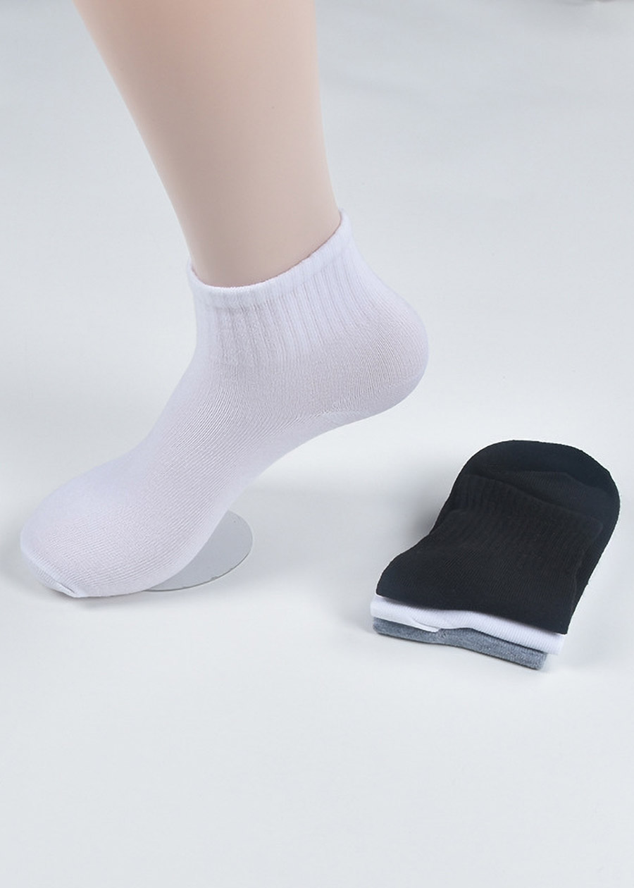 Combo 3 đôi tất vớ nam big size cỡ lớn 44-48 dành cho giày tây và giày thể thao - V006