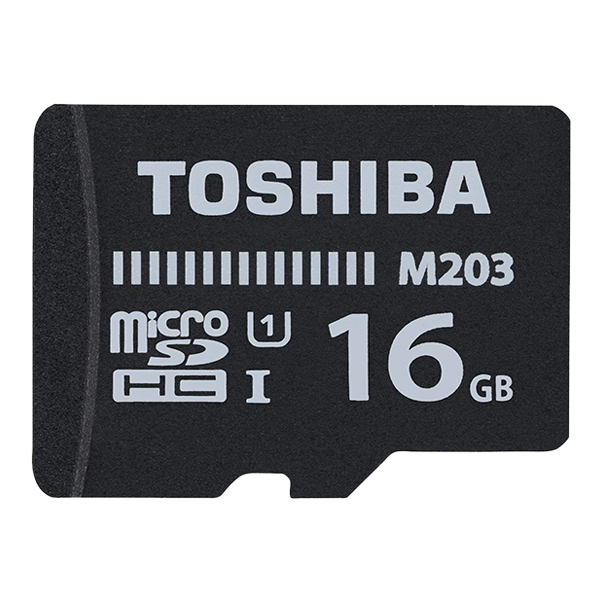 Thẻ Nhớ Micro SDHC Toshiba 16GB (100Mb/s) + Adapter - Hàng Nhập Khẩu