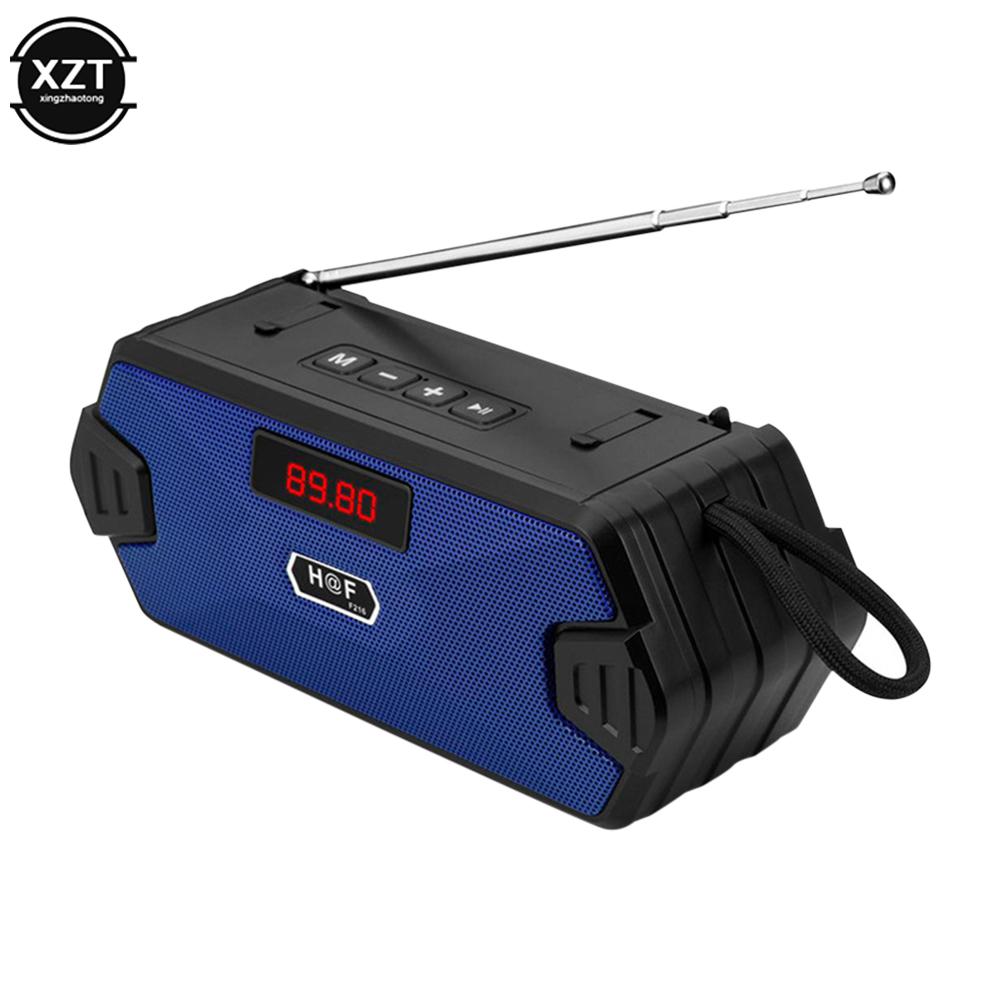 Diễn viên di động của loa di động không dây di động không dây với fm radio di động loa nhỏ loa nhỏ Color: Red