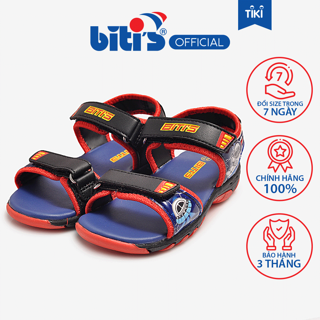 Sandal Si Bé Trai Biti's BTB000200DOO (Đỏ)