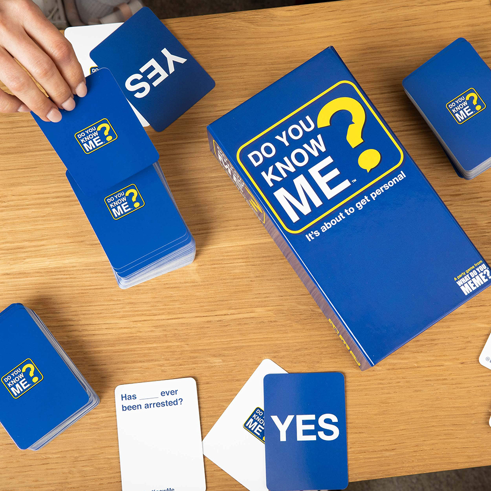Do You Know Me? The Party Board Game That Puts You and Your Friends in The Hot Seat What Do You Meme?
