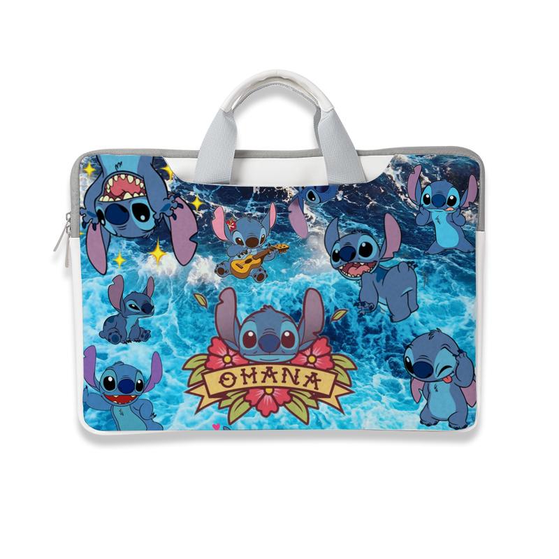 Disney Mickey Minnie Túi Laptop Dành Cho Macbook Air Pro 13 14 15.6 Tay Túi Đựng Máy Tính Xách Tay Dành Cho Dành Cho Laptop Dell Acer asus HP Túi Xách