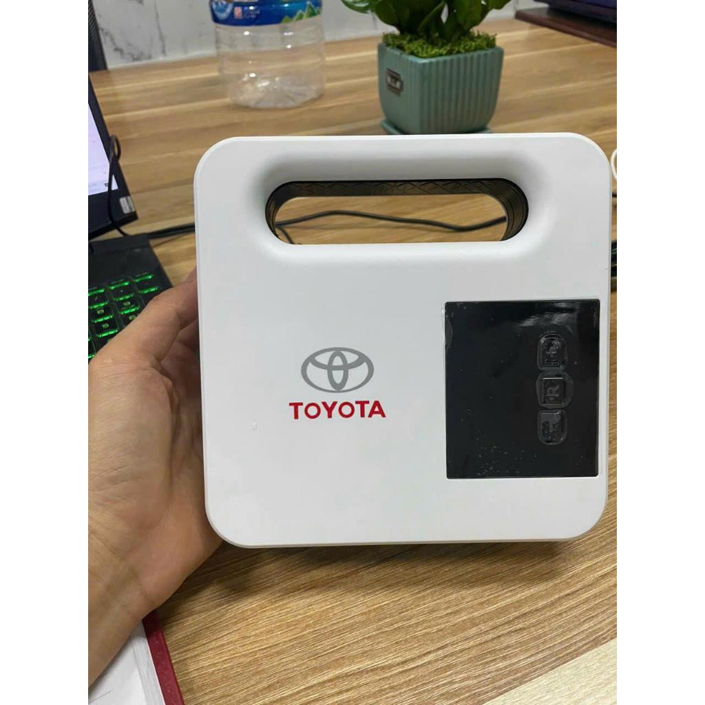 Máy Bơm Lốp Xe Ô tô TOYOTA - Đồng Hồ Điện Tử Cao Cấp - Hàng sản xuất ủy quyền chính hãƞg - Bảo Hành 12 Tháng Đổi Mớ