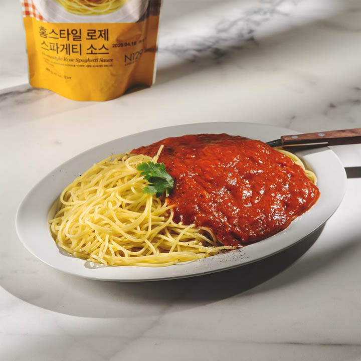 Nước Sốt Mì Ý Vị Truyền Thống Rose Spaghetti Kiểu Gia Đình No Brand Túi 400g