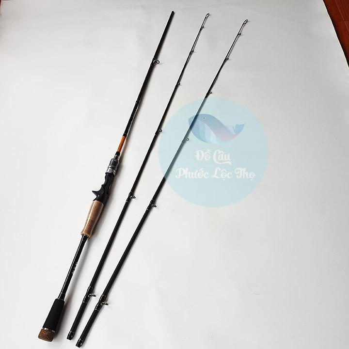 Bộ cần lure Edge super máy ngang alvion tặng kèm mồi lure docaucagiangnam