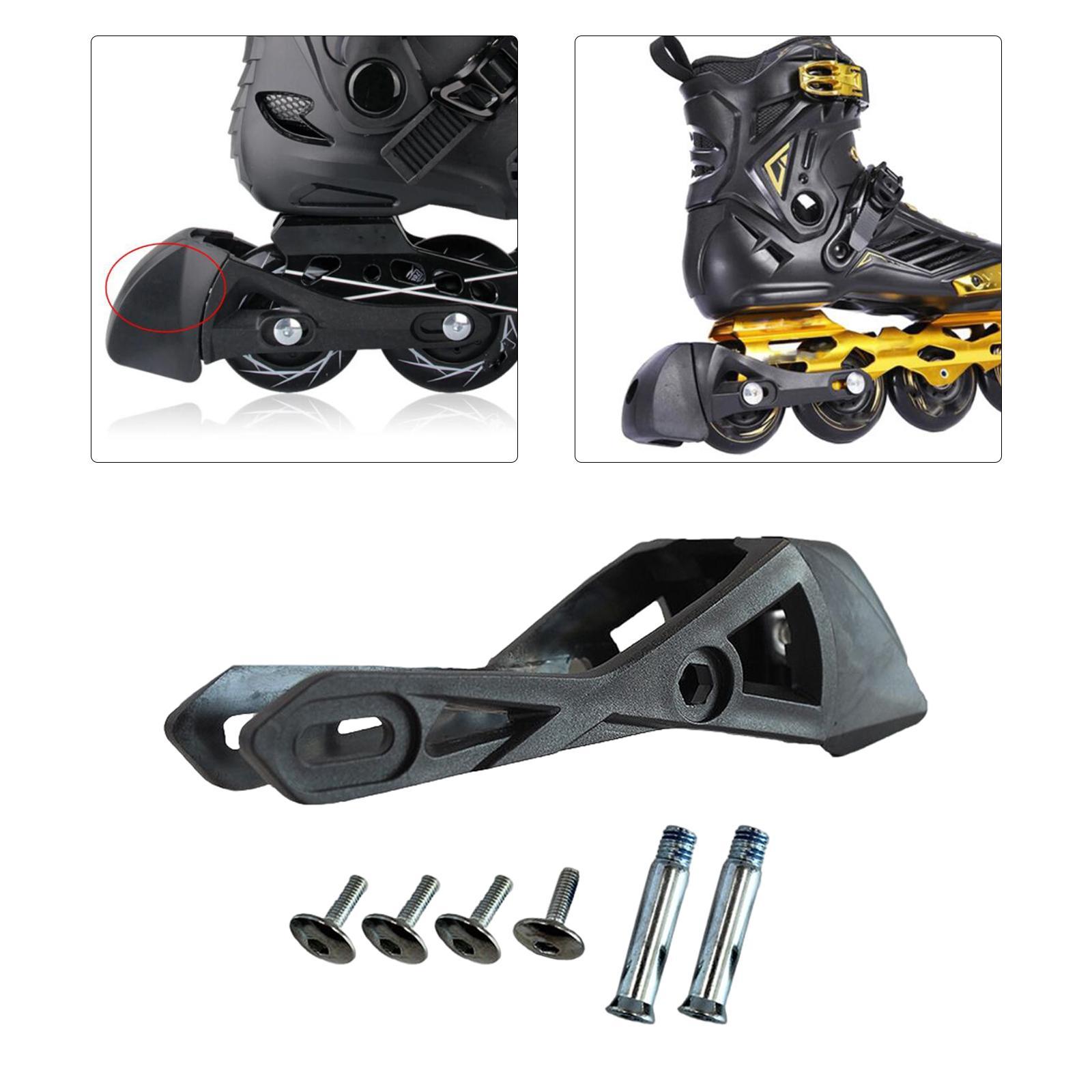 Roller Skate Brakes Inline Skates Brakes Block for Inline Roller Wheels Brake Frames