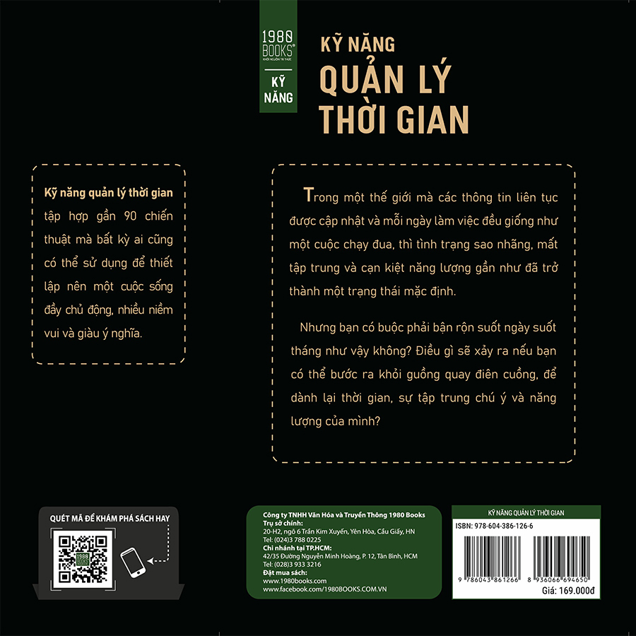 [Coupon 20K đơn 299K] Kỹ Năng Quản Lý Thời Gian