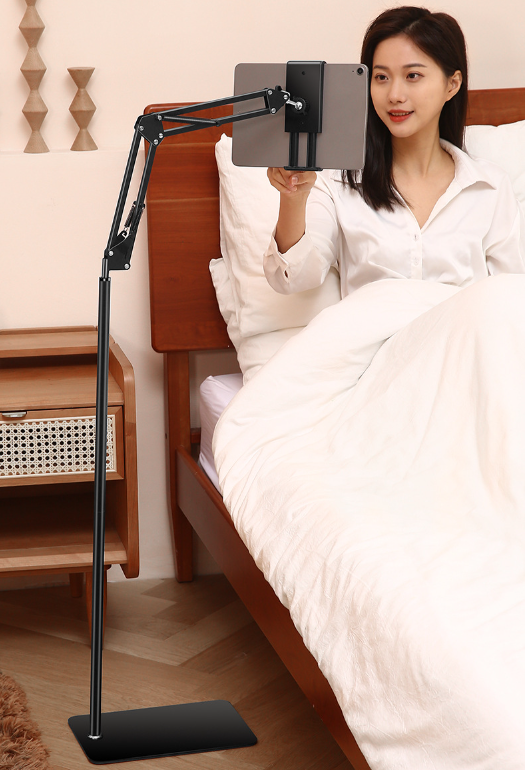 Lazy Arm Universal Giá đỡ cây treo Nhôm Lò Xo cho Điện Thoại Máy Tính Bảng Đỡ Sàn ️ FREESHIP ️