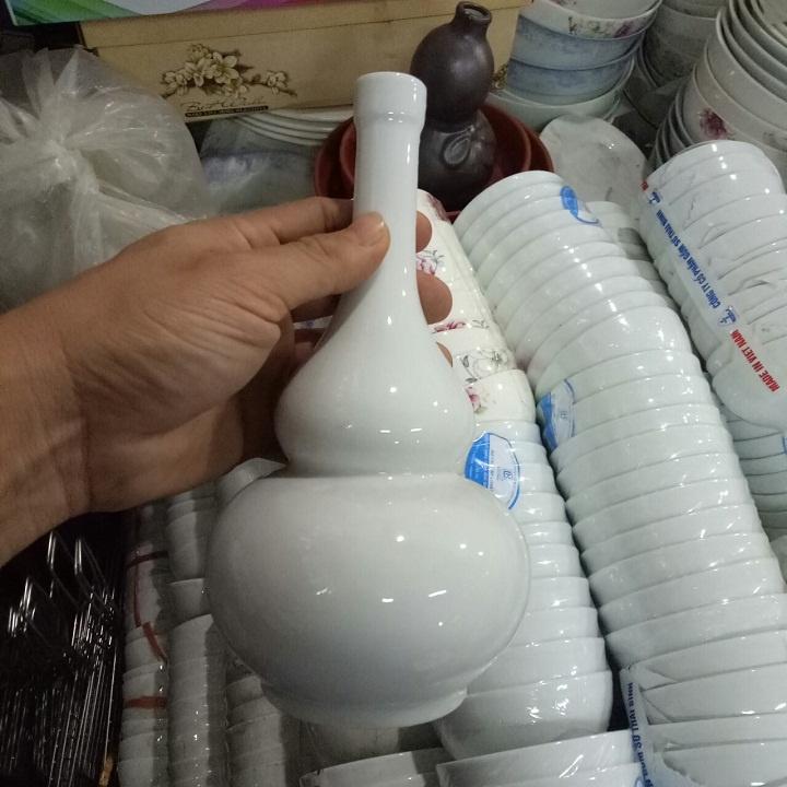 NẬM RƯỢU TRẮNG BÁT TRÀNG HÌNH HỒ LÔ 650 ML