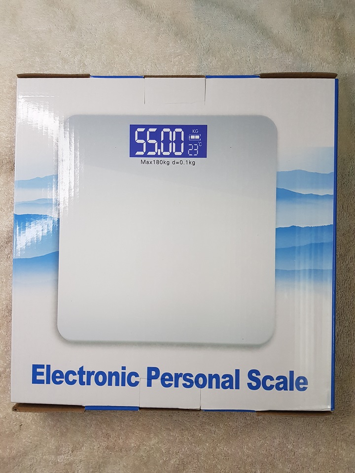 Cân sức khỏe điện tử iSCALE cân tối đa 180kg (màu ngẫu nhiên) - Cân điện tử 180kg - Hàng chính hãng