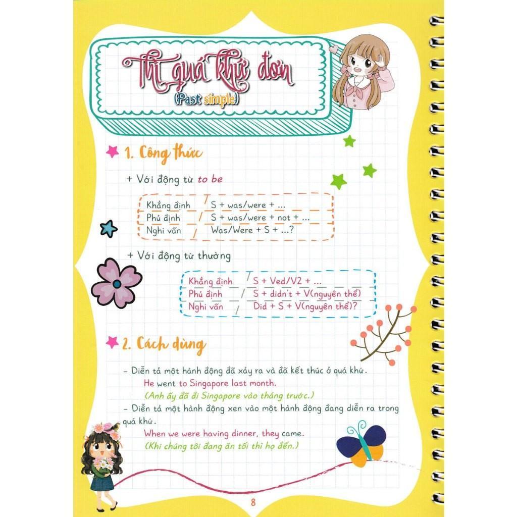 Sách - Notebook English Grade 6 - Tiếng Anh Lớp 6 - Dùng Chung Cho Các Bộ SGK Hiện Hành - Hồng Ân