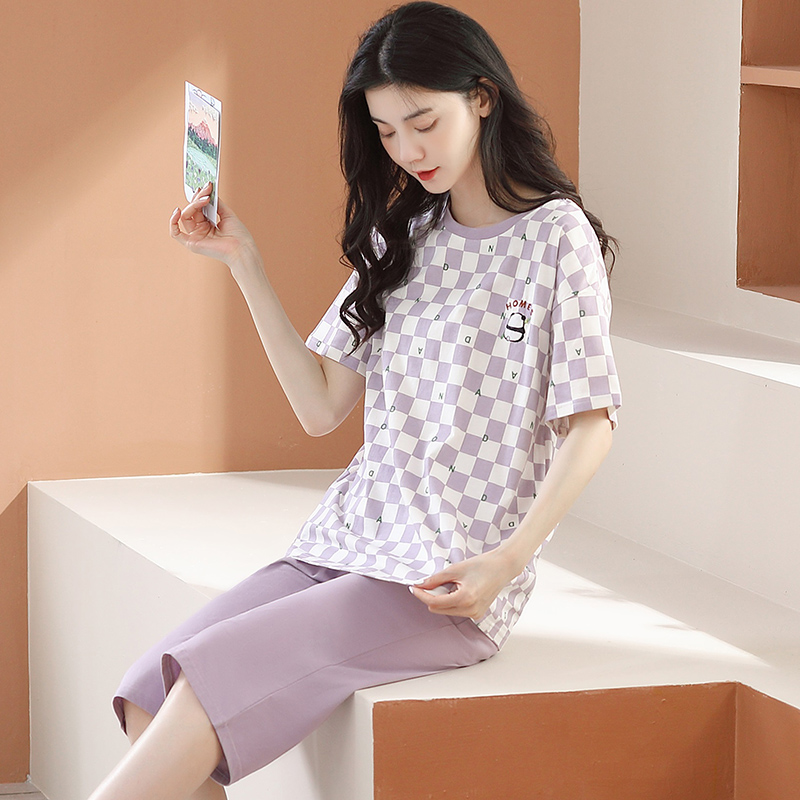 Quần áo mặc nhà cotton 5644