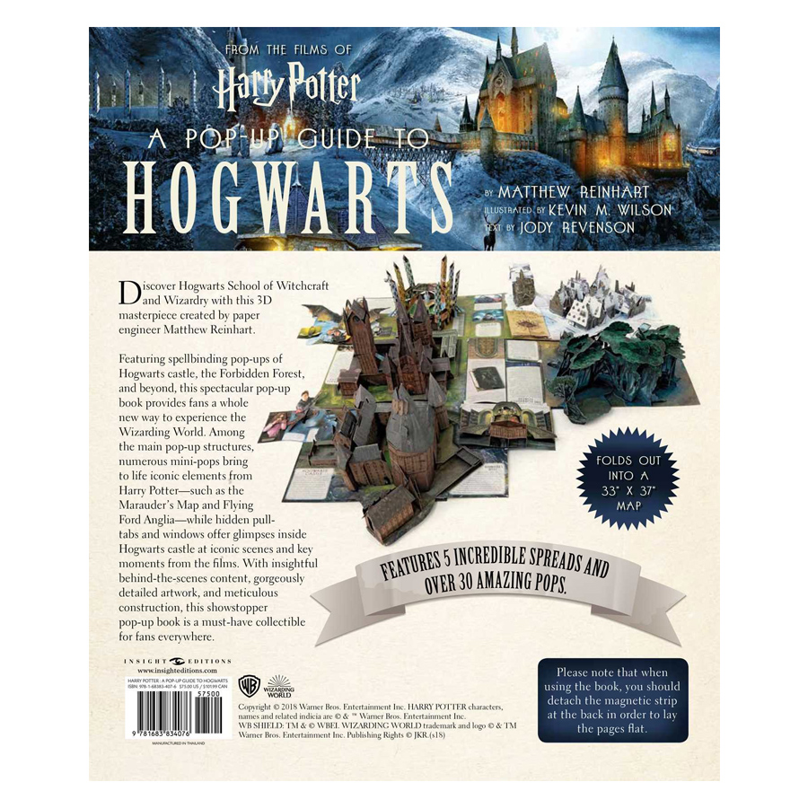 Harry Potter: A Pop Up Guide to Hogwarts (English Book)