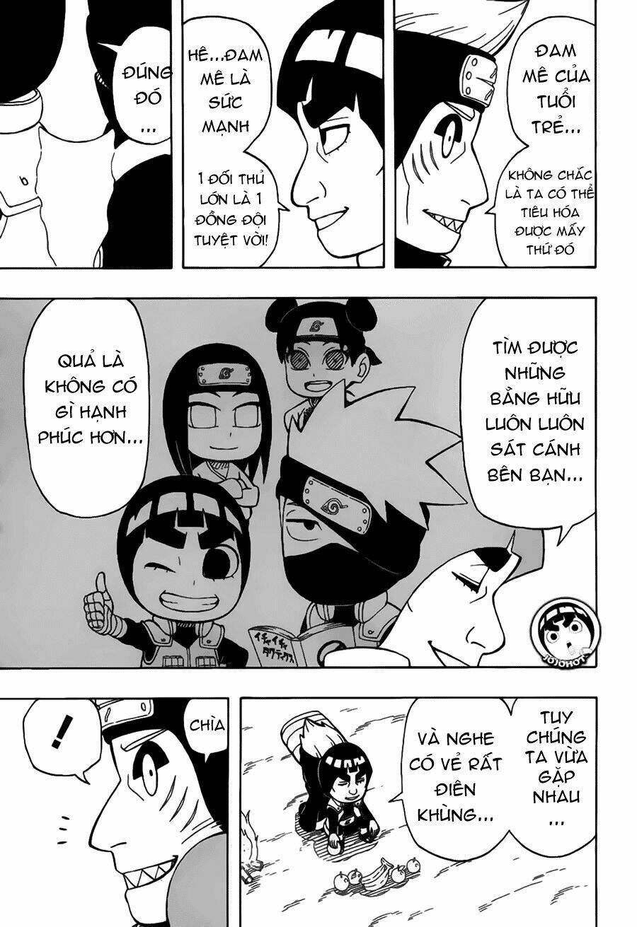cửu vĩ hồ ly ngoại truyện rock lee chapter 21 19