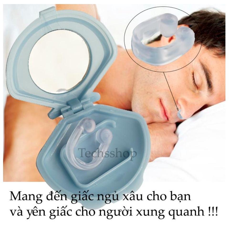 Dụng Cụ Hỗ Trợ Kẹp Chống NGỦ NGÁY Silicon Chuyên Dụng An Toàn