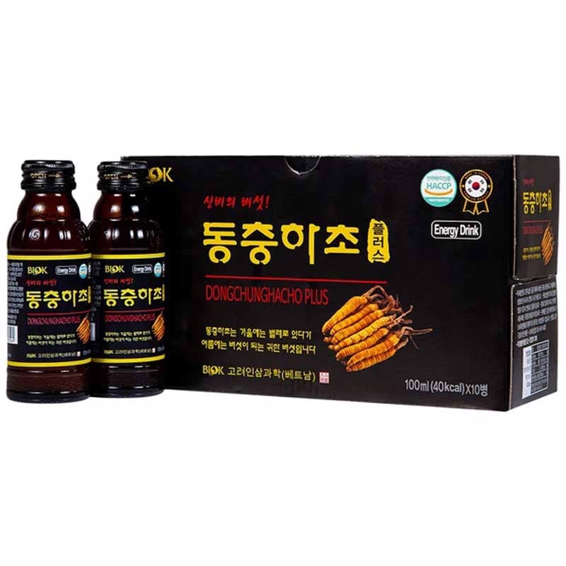 Nước Đông Trùng Hạ Thảo Biok Dạng Chai 100ml