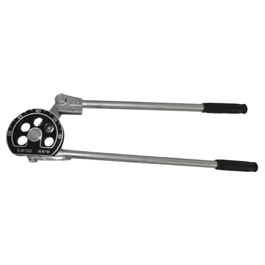 5/8 '' 3-in-1 Tube Bender, Heavy Duty Aluminum Alloy Pipe Bending Tool, 180 Degrees