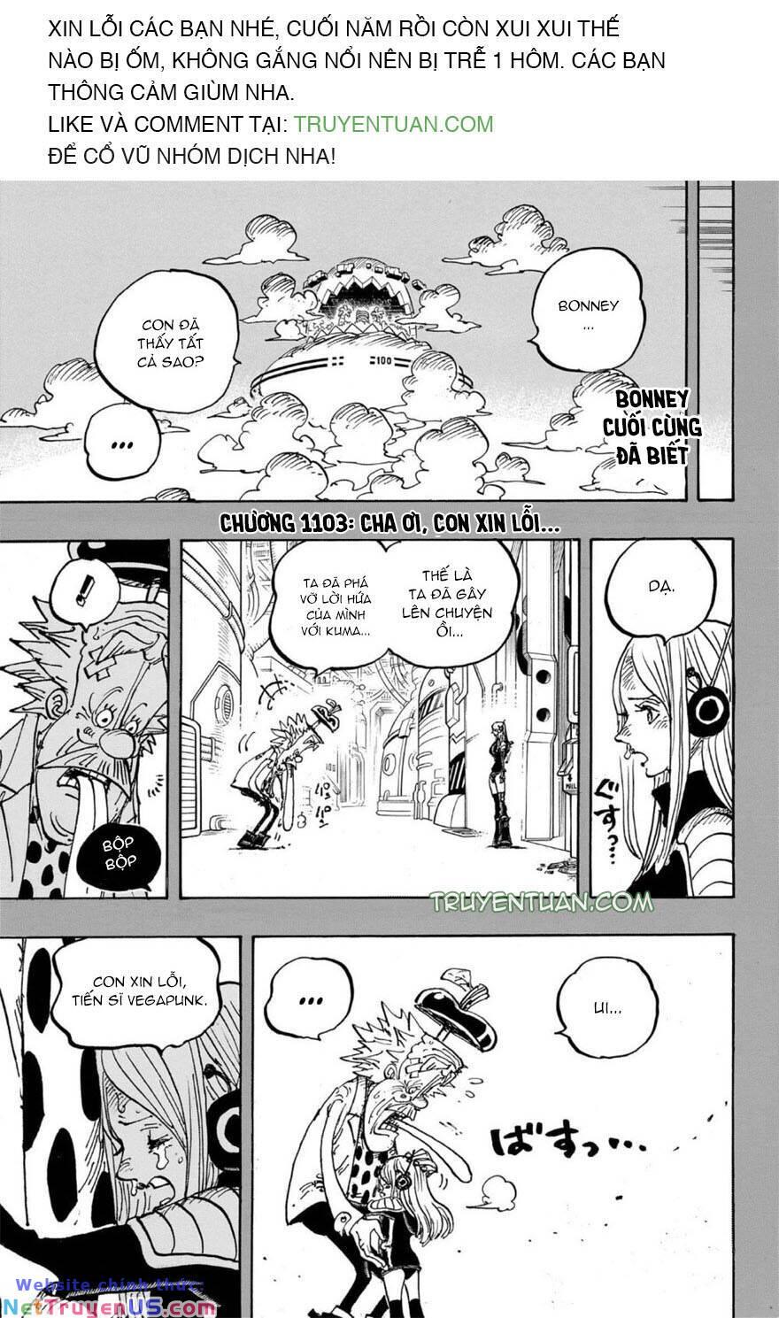đảo hải tặc - one piece chapter 1103 5