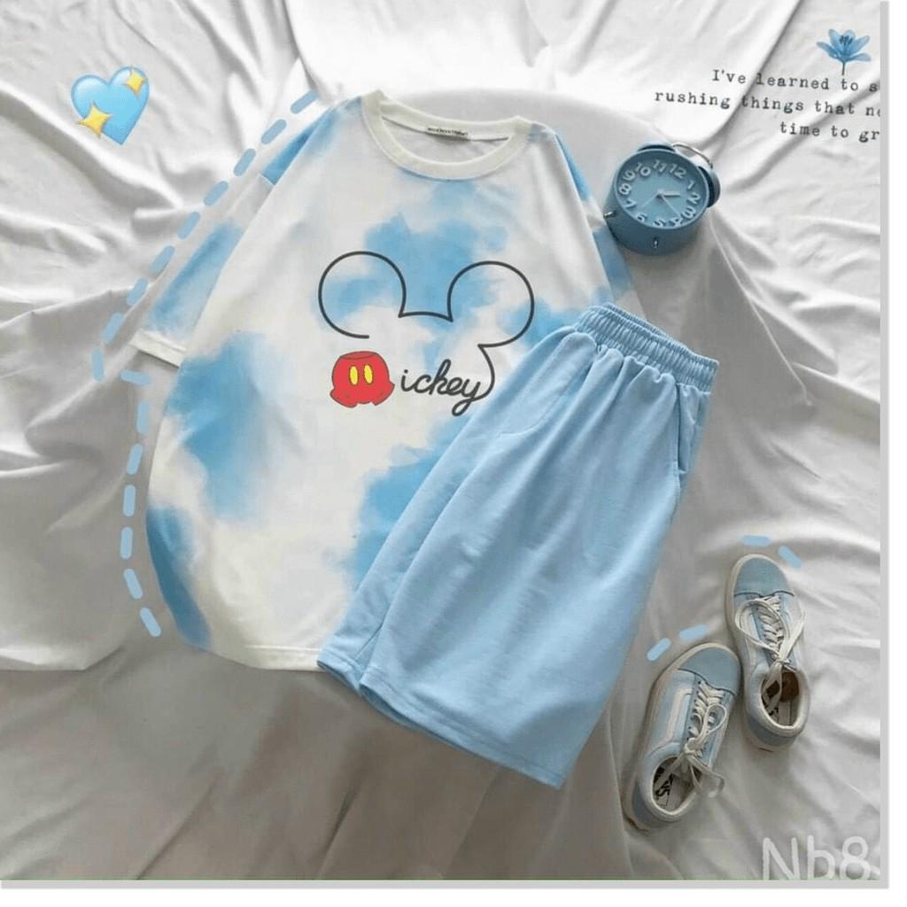 SET THUN NỮ COTTON,MÀU SẮC SINH ĐỘNG,THIẾT KẾ HỌA TIẾT XINH XẮN LANA FASHION