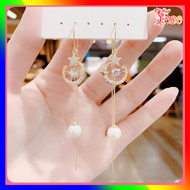 Bông tai đáng yêu kiểu dáng MZ652 S925 phong cách đơn giản thích hợp đi làm - [Thời Trang ToDo]
