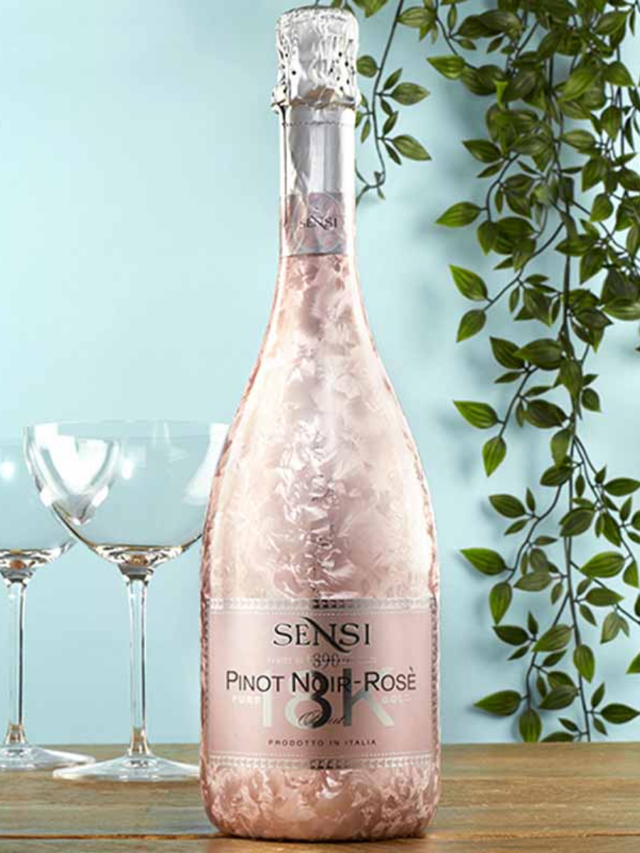 Vang Sủi Hồng Sensi 18K Prosecco Rose Rượu Vang Ý Sủi Hồng Nhập Khẩu Chính Hãng Fall In Love With MonteCarlo