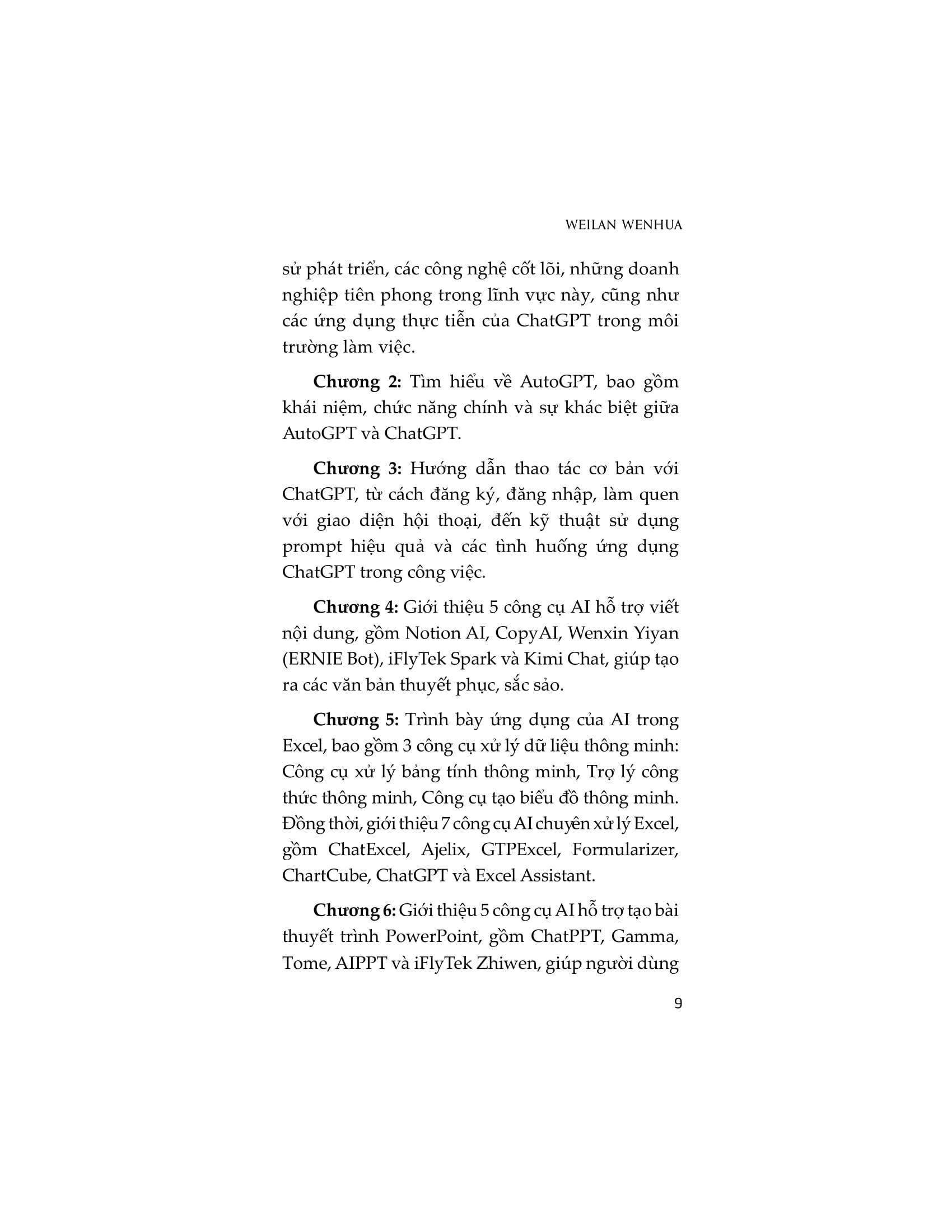 Sách - Ứng Dụng AI Trong Công Việc
