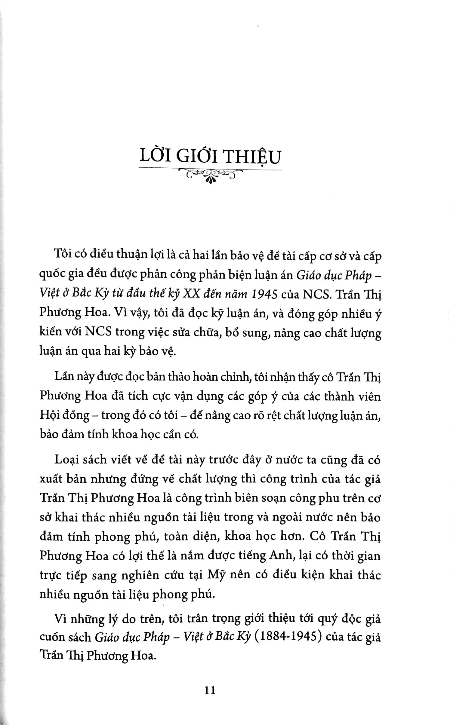 Giáo Dục Pháp - Việt Ở Bắc Kỳ