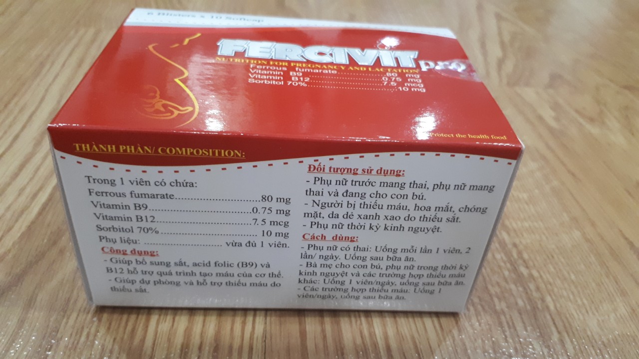 Thực phẩm chức năng - Fercivit Pro