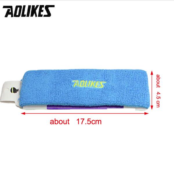 Băng trán băng đô thể thao AOLIKES YE-2108 thấm hút mồ hôi khi chơi thể thao Sport Sweat Headband