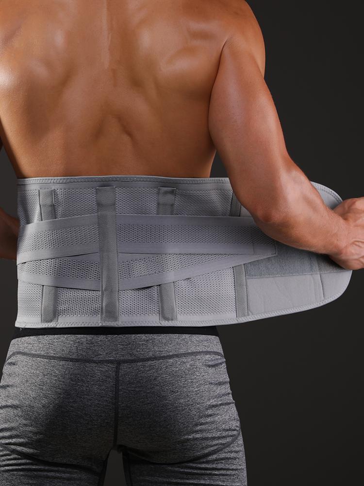 Điều chỉnh đai huấn luyện eo thoáng khí, hỗ trợ vòng eo cho nam giới Size: XXL