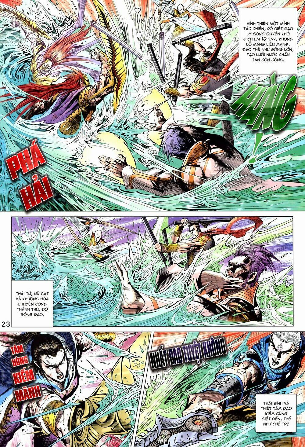 thần binh vấn thiên chapter 23 22