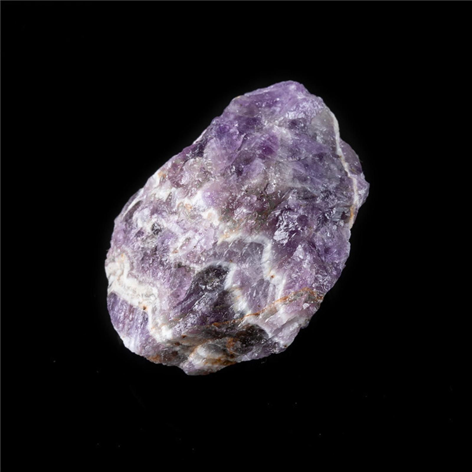 Natural Amethyst Purple Quartz Crystal Specimen Cluster Stone Ornaments