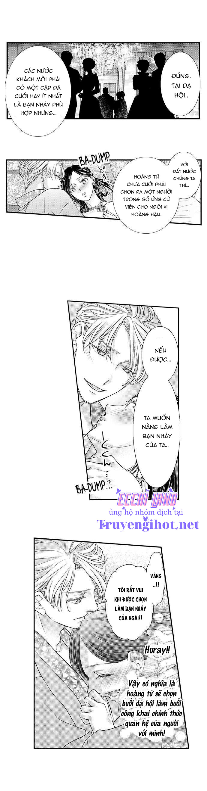 chuyển sinh vào thế giới khác ~ nếu muốn trở thành nữ hoàng hãy tìm cách để được hoàng đế sủng ái vào ban đêm chapter 38.2 1