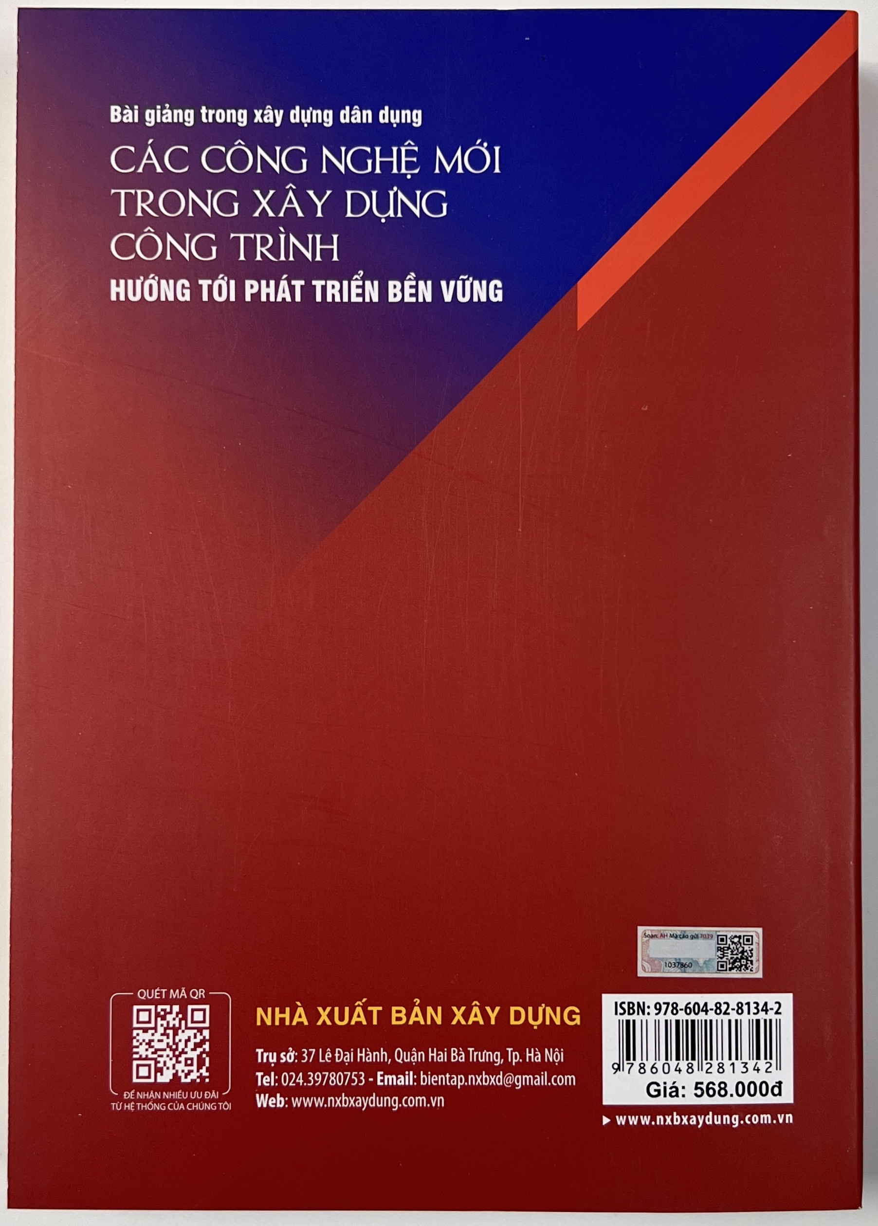 Sách - Bài Giảng Trong Xây Dựng Dân Dụng Các Công Nghệ Mới Trong Xây Dựng Công Trình Hướng Tới Phát Triển Bền Vững
