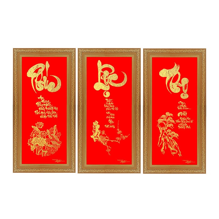 Tranh Trang Trí Tường Phúc Lộc Thọ
