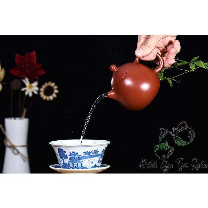 SALE Giá Sốc️Ấm Tử Sa Long Đán 250ml – NN Thiền Phương – Đại Hồng Bào – TS379