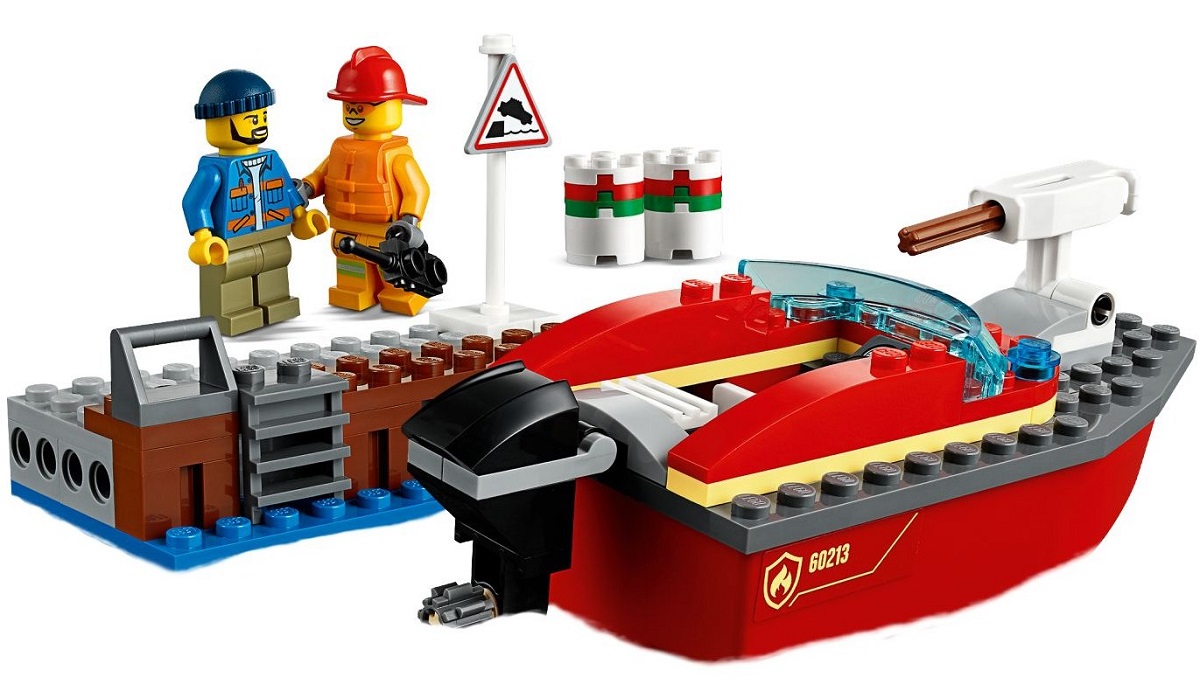 Bộ lắp ráp Cứu Hỏa Bến Tàu - LEGO City 60213