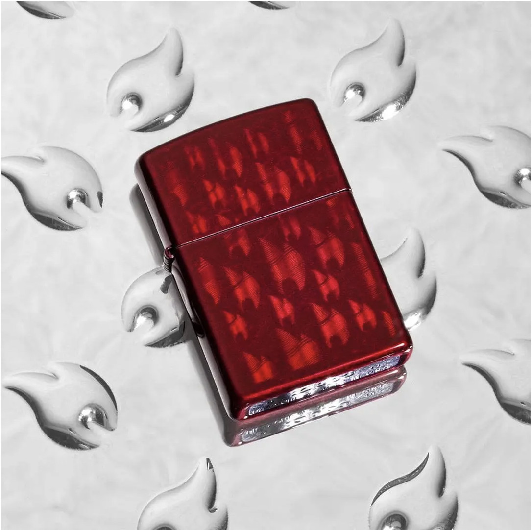 Bật lửa ZIPPO 29824 Iced Zippo Flame Design - Chính hãng 100%