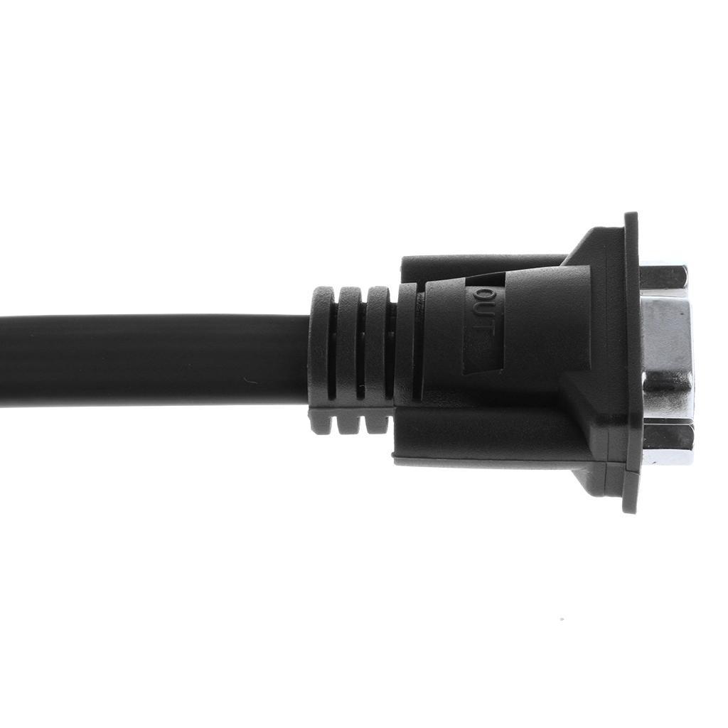 15cm HDMI TO VGA Adapter 1080P Converter Male To Male For PC Laptop HDTV