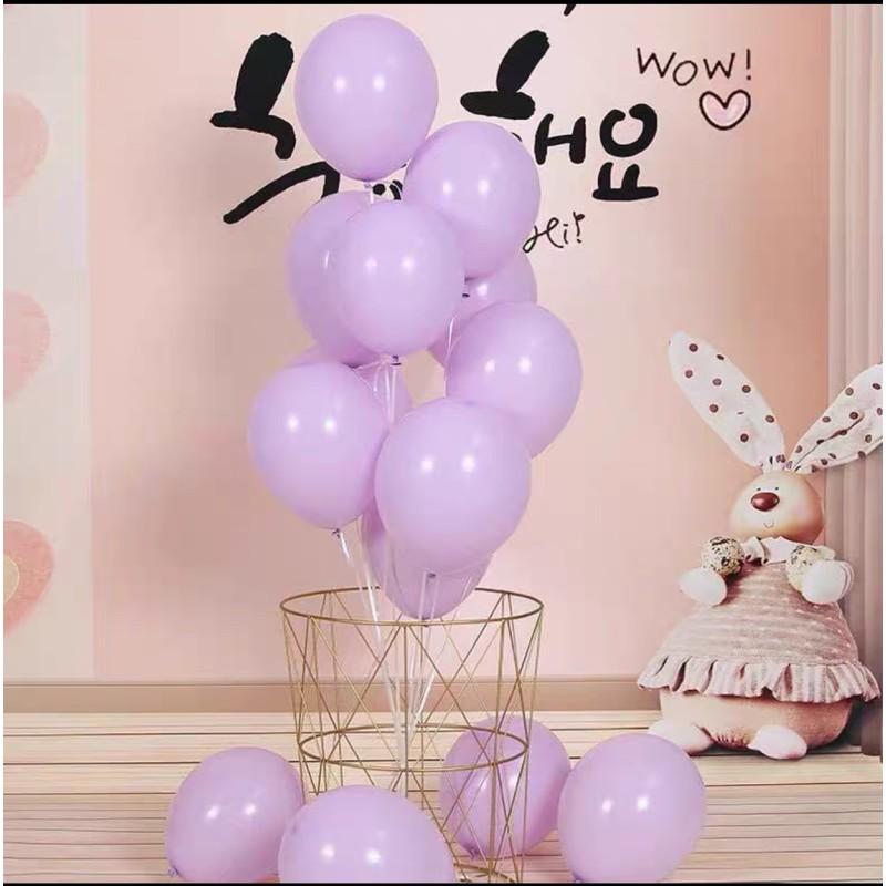 Bóng pastel phụ kiện trang trí sinh nhật, tiệc cưới, sự kiện, khai trương nhiều màu 10 inch - BOBABO