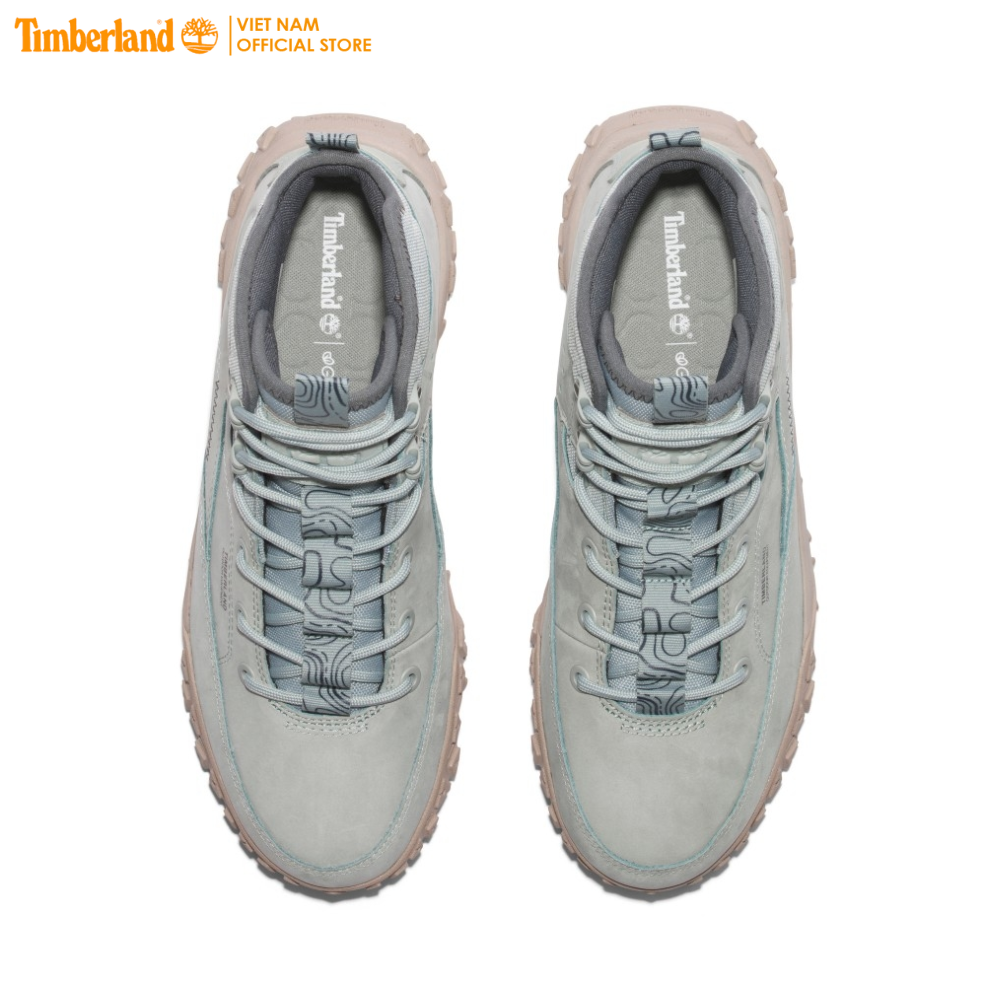 Timberland Giày Thể Thao Nam Leo Núi GreenStride Motion 6 Mid Leather Grey Nubuck TB0A62XVNF