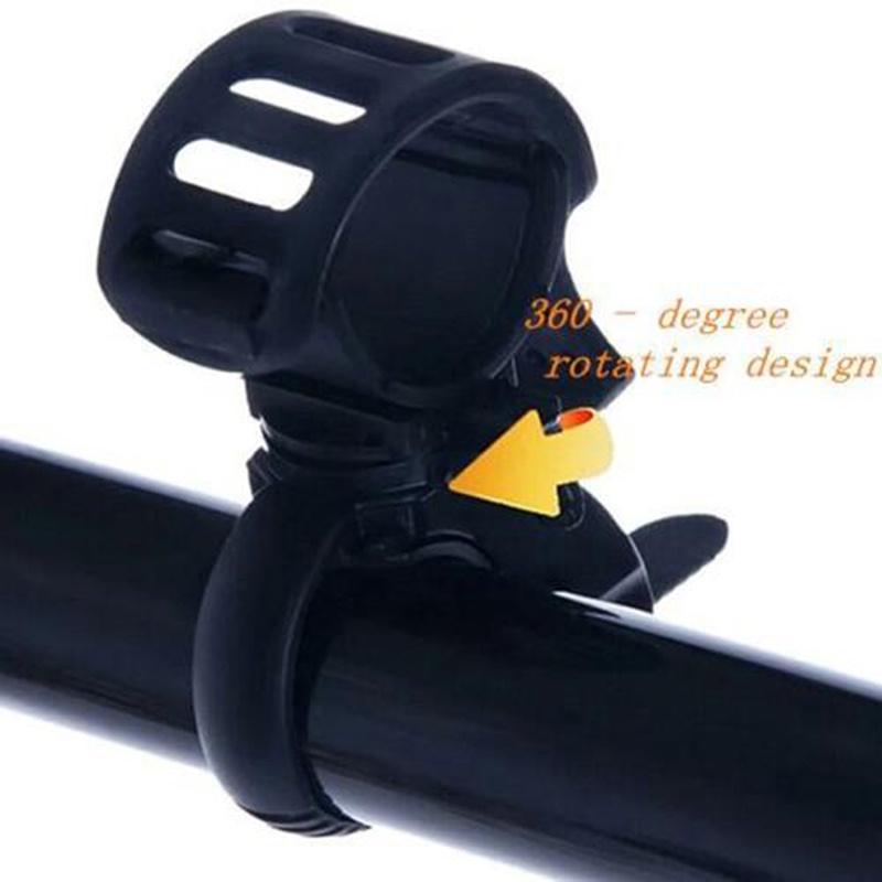 Giá đỡ đèn pin xoay 360 độ cho xe đạp