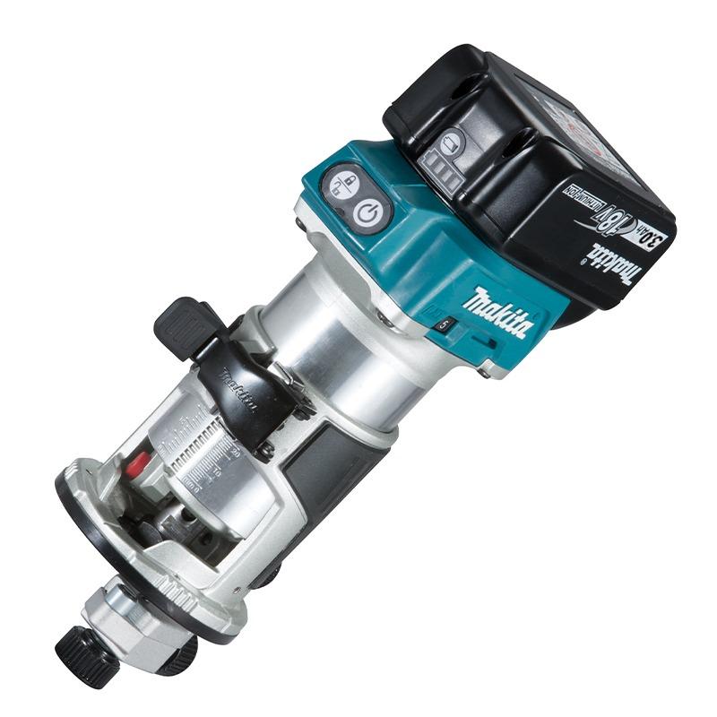 MÁY ĐÁNH CẠNH DÙNG PIN 1/4". 3/8" MAKITA DRT50RFX8 - HÀNG CHÍNH HÃNG