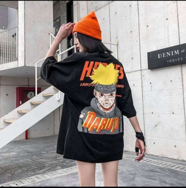 Áo thun nam nữ item NARUTO hot rần rần giới trẻ cực chất 2020