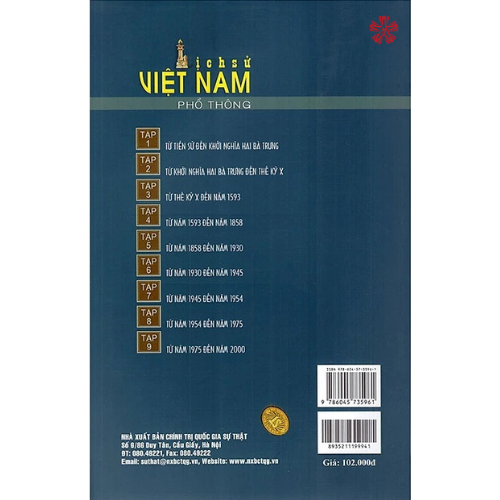 Lịch sử Việt Nam phổ thông. Tập 2: Từ khởi nghĩa Hai Bà Trưng đến thế kỷ X