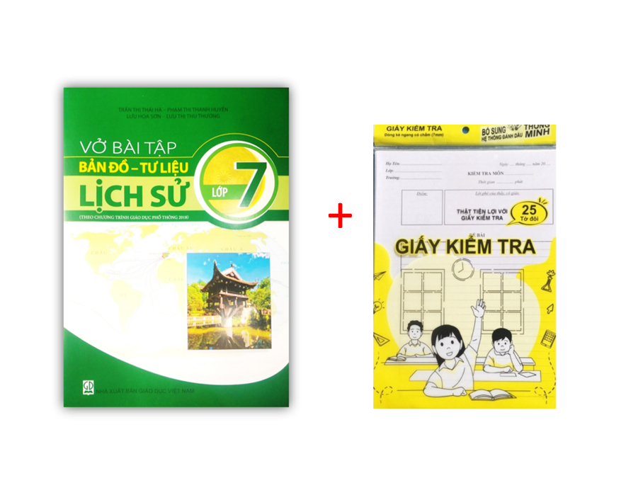 Sách - Vở bài tập bản đồ - tư liệu lịch sử lớp 7