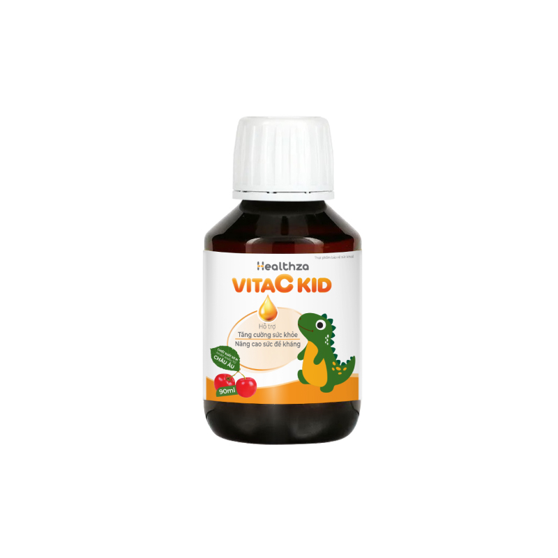 Thực phẩm bảo vệ sức khỏe Healthza VitaC Kid dành cho bé 90ml