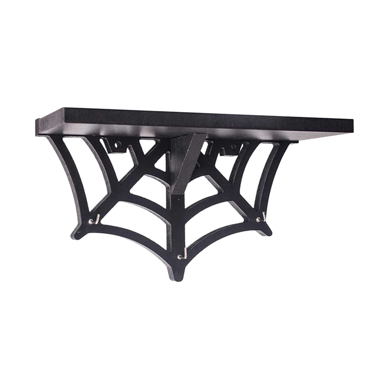 Halloween Wall Mounted Shelf Display Shelf ,Halloween Decorations Black Room Decor ,Storage Rack Holder Floating Storage Rack for Home, Bedroom